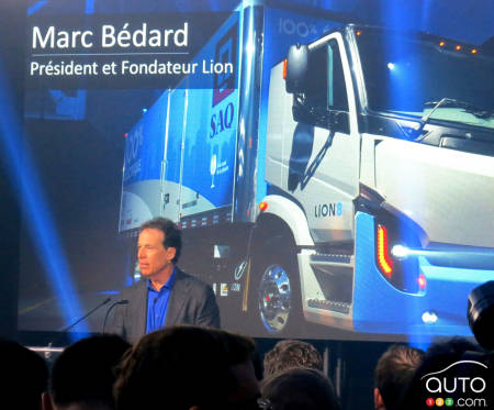 Marc Bédard, fondateur et président de La Compagnie Électrique Lion